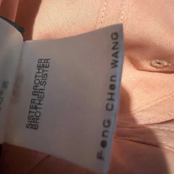 Feng Chen Wang layered baseball cap in Twill Desert Sand - Picture 9 of 12